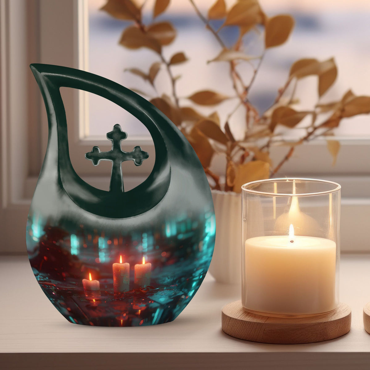 Candle Urns For Ashes - Keepsake Urns For Ashes Small