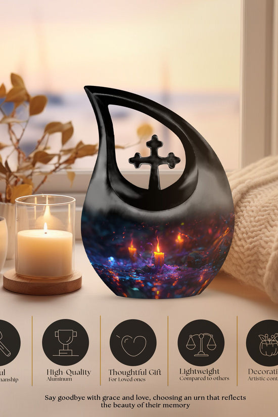 Candle Urns For Ashes - Small Memorial Urns