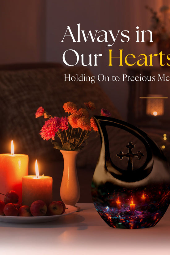 Candle Urns For Ashes - Small Memorial Urns