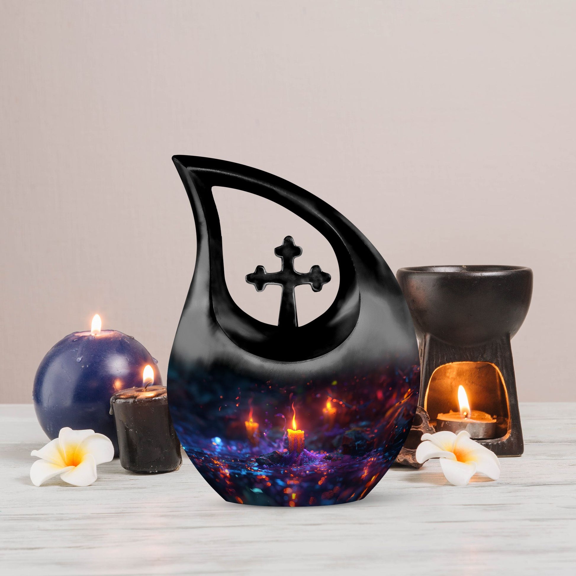 Candle Urns For Ashes - Small Memorial Urns
