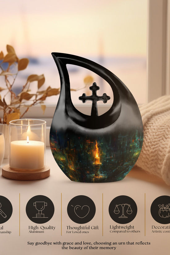 Candle Urns For Ashes - Small Urns For Human Ashes Keepsake Mom