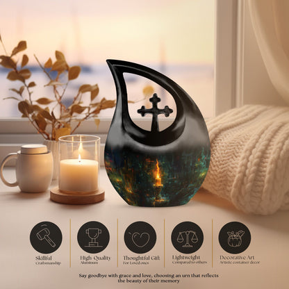 Candle Urns For Ashes - Small Urns For Human Ashes Keepsake Mom