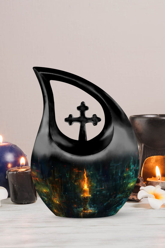 Candle Urns For Ashes - Small Urns For Human Ashes Keepsake Mom