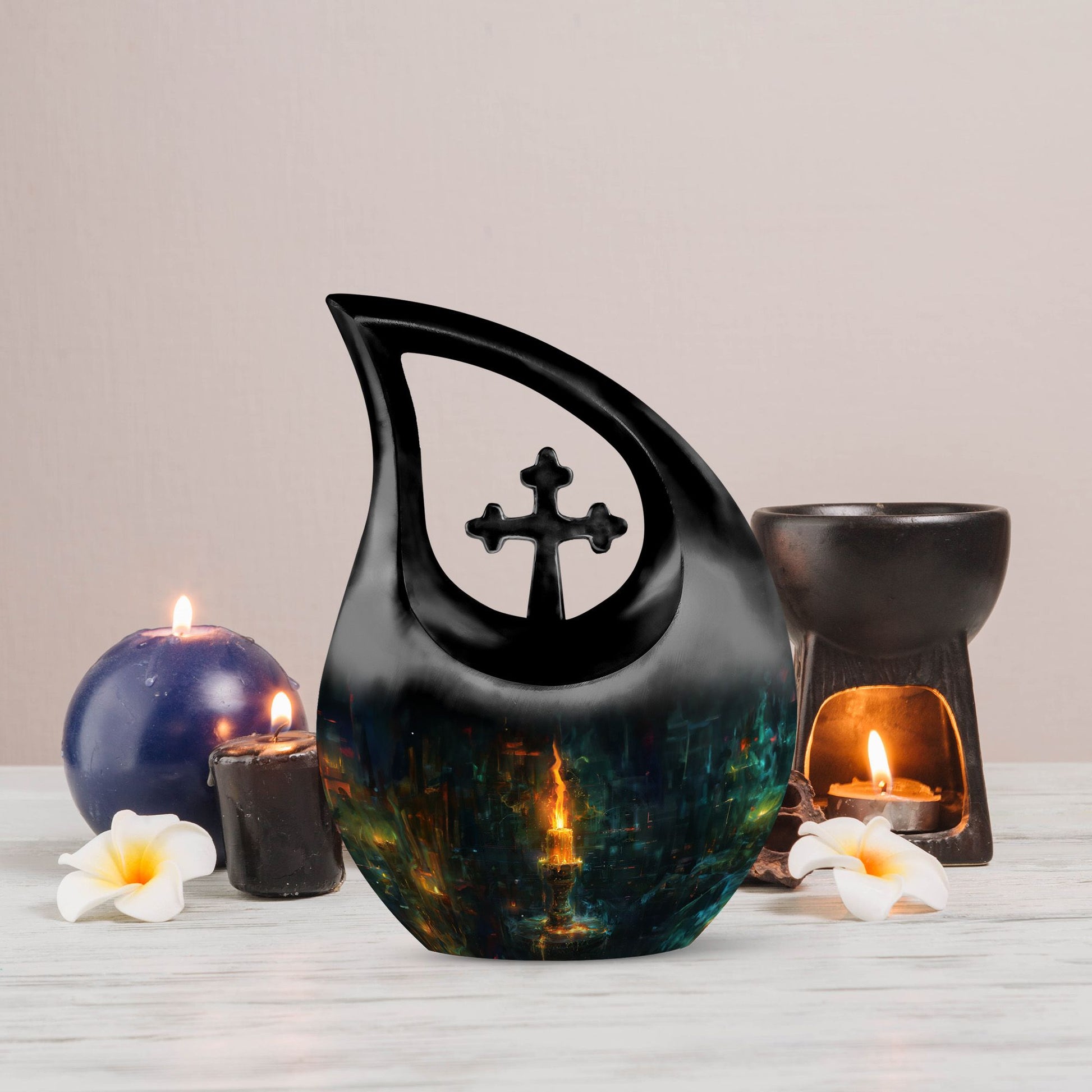 Candle Urns For Ashes - Small Urns For Human Ashes Keepsake Mom