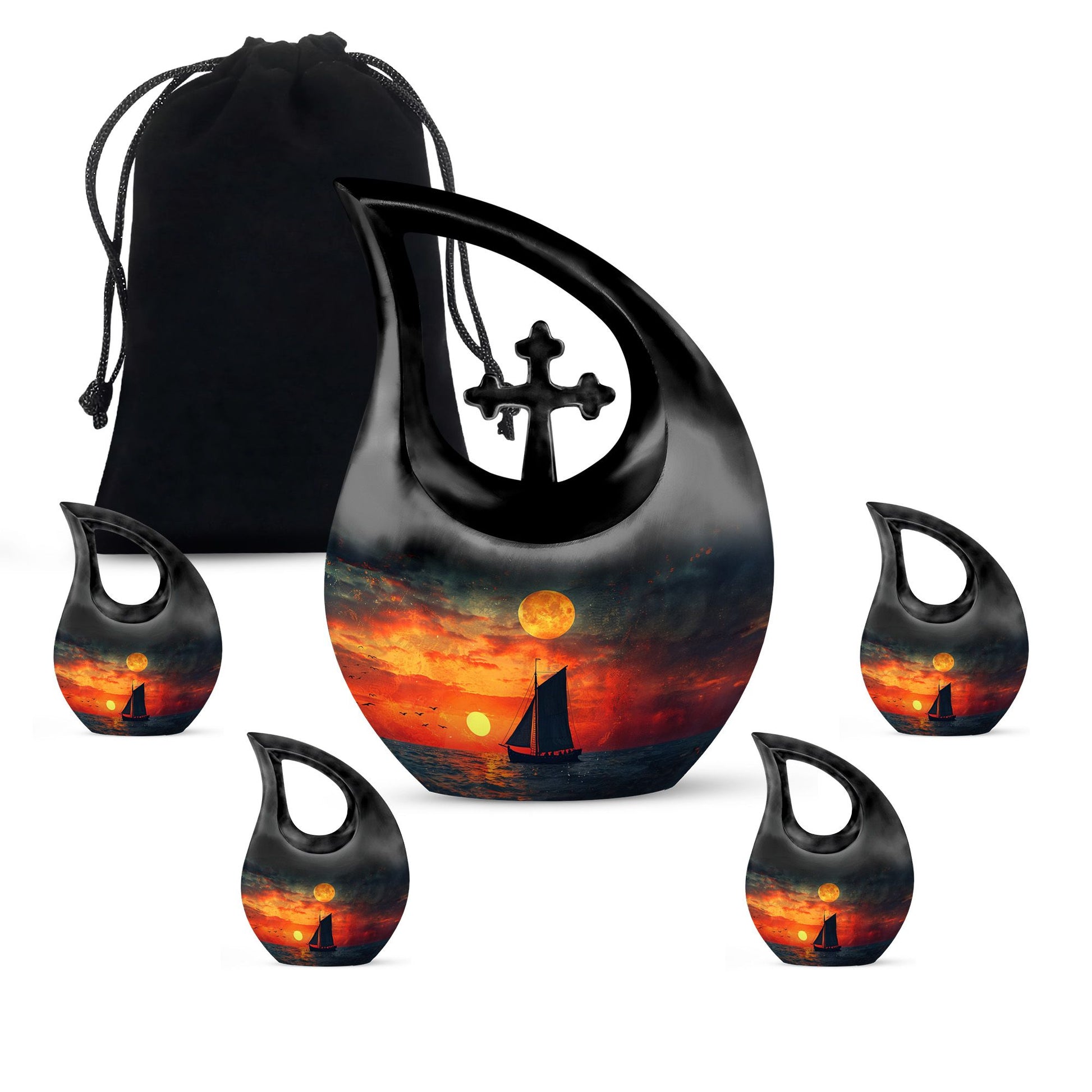 Boat Urns For Ashes - Small Urns For Ashes Adult Female