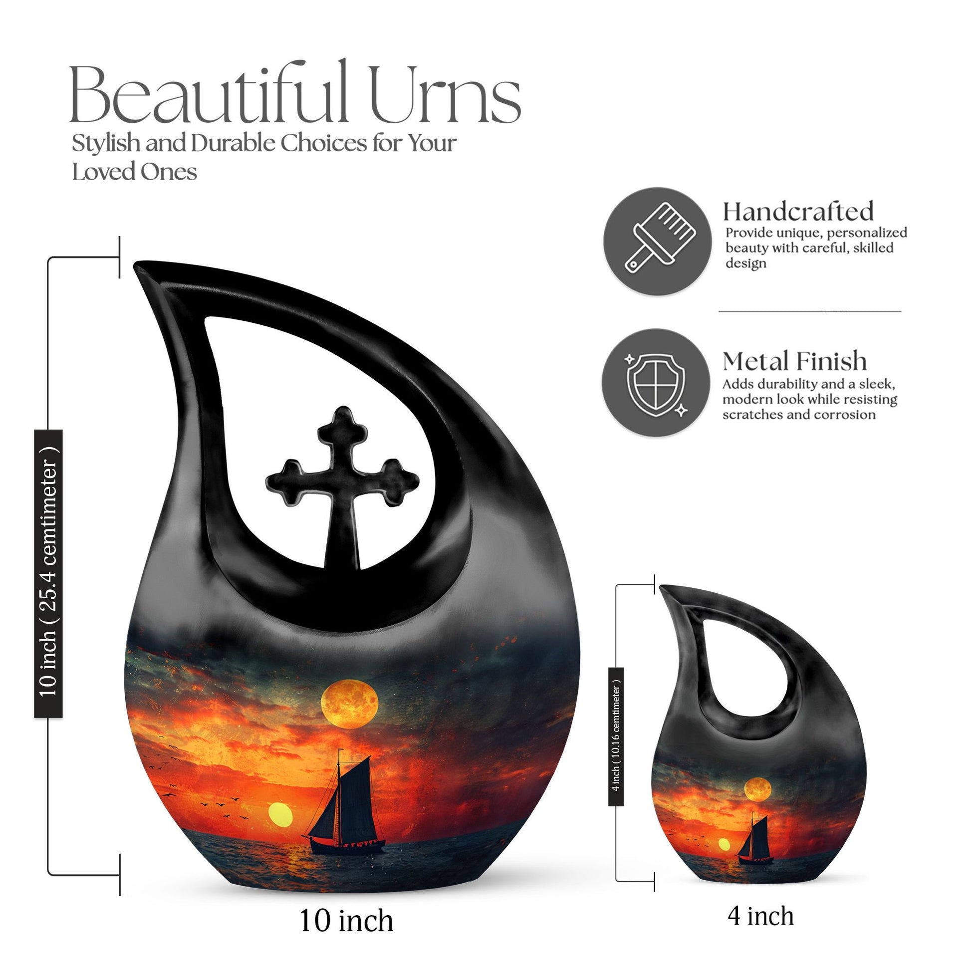 Boat Urns For Ashes - Small Urns For Ashes Adult Female
