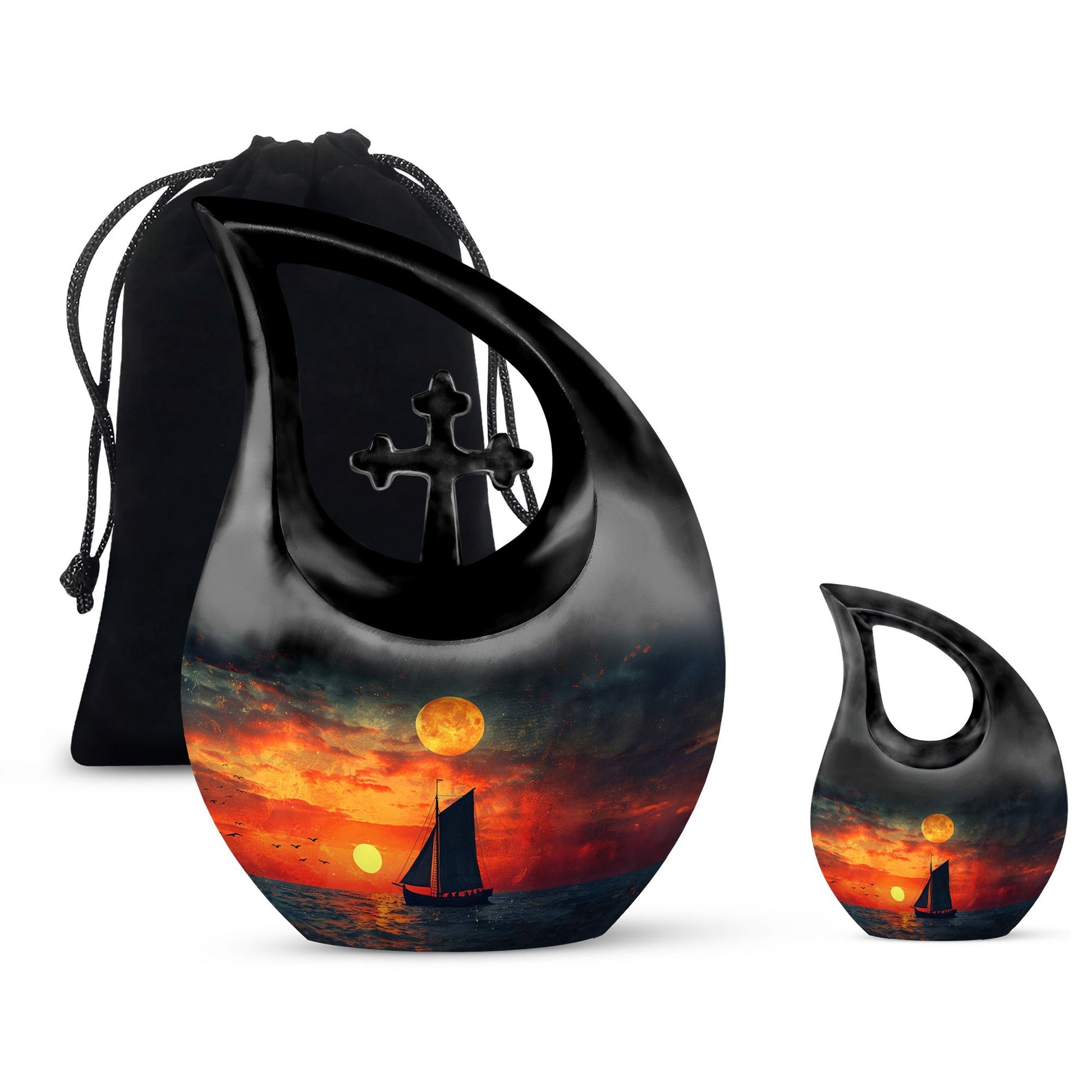 Boat Urns For Ashes - Small Urns For Ashes Adult Female