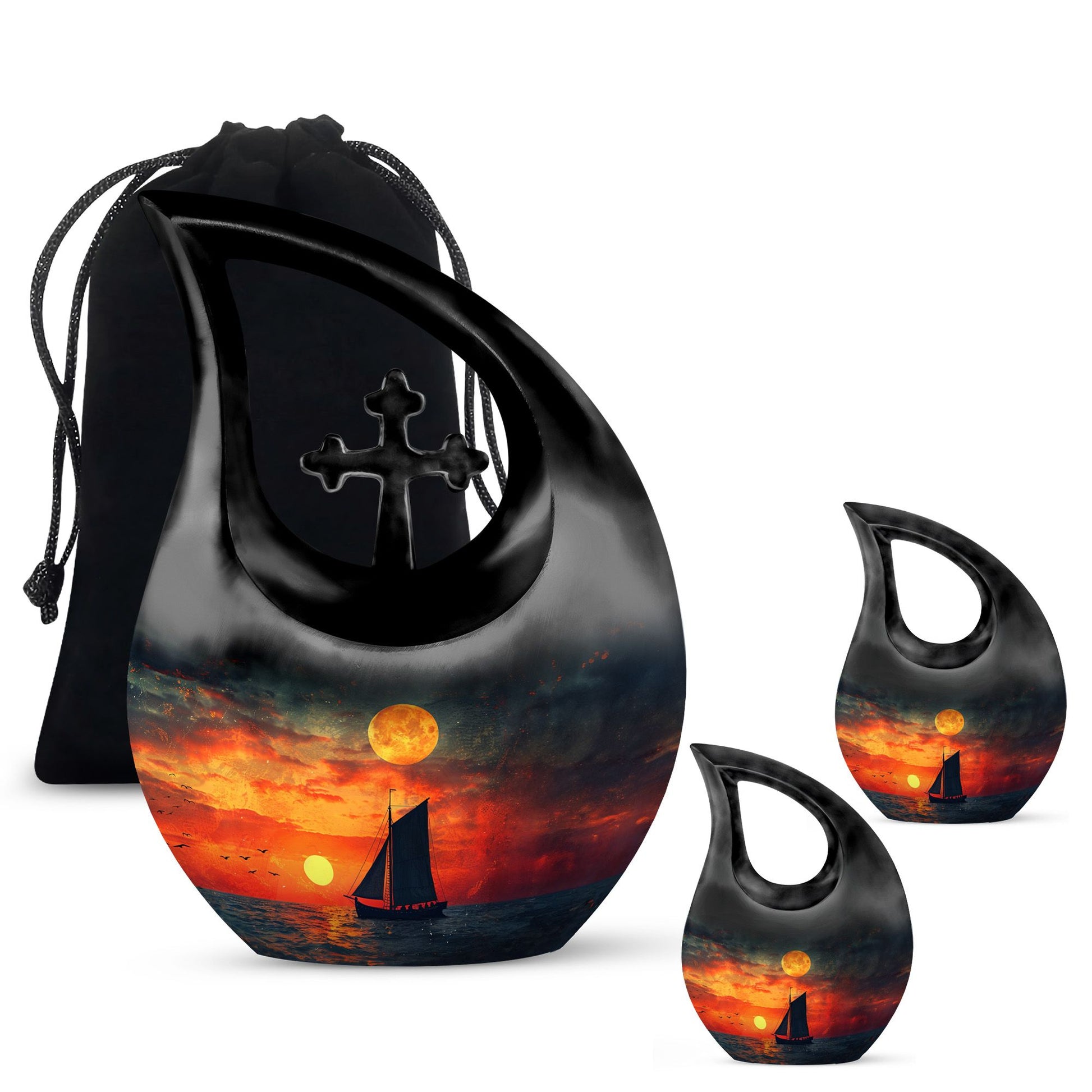 Boat Urns For Ashes - Small Urns For Ashes Adult Female