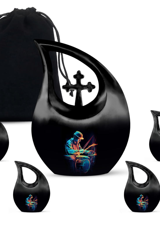 Music Urns For Ashes - Mini Keepsake Urns For Human Ashes