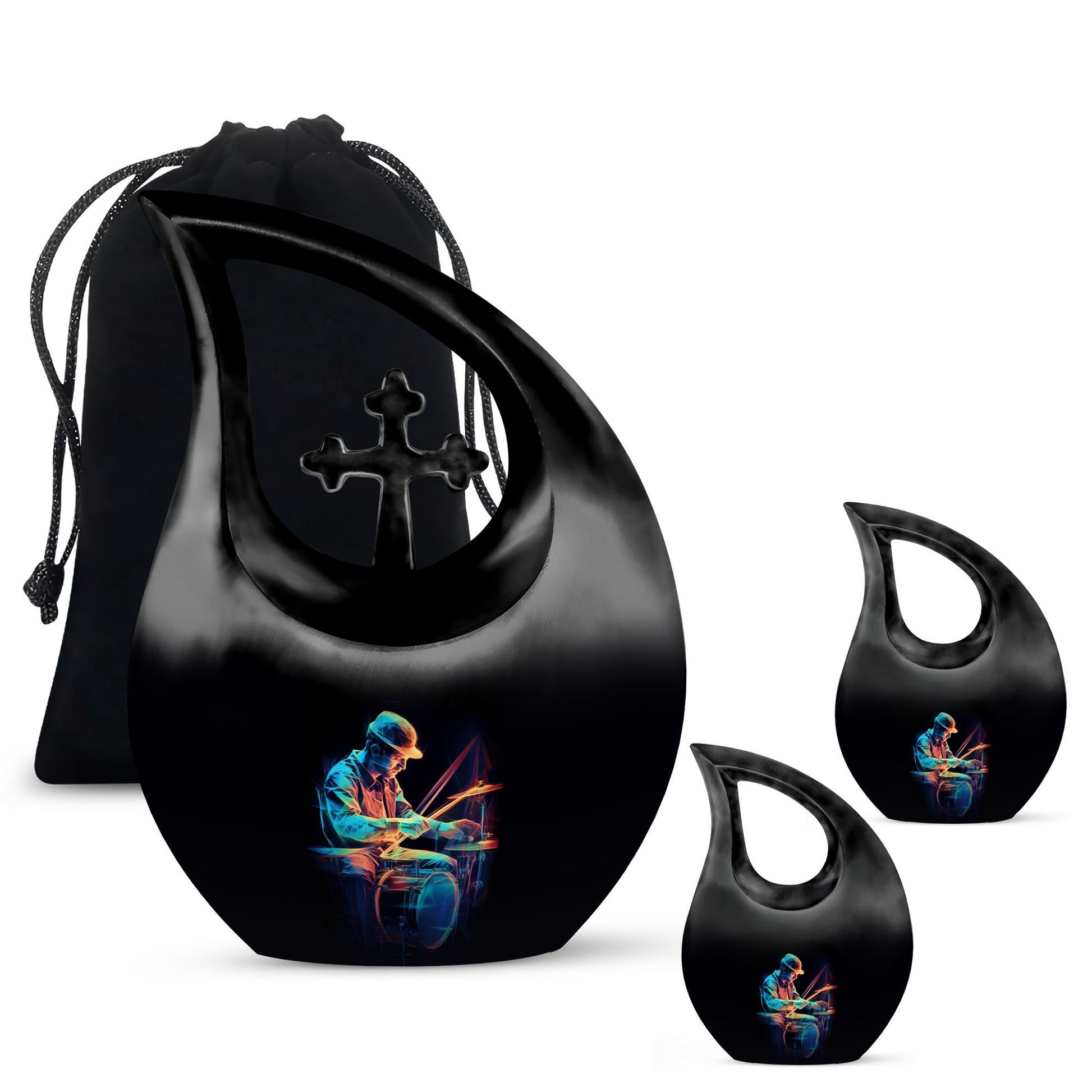 Music Urns For Ashes - Mini Keepsake Urns For Human Ashes