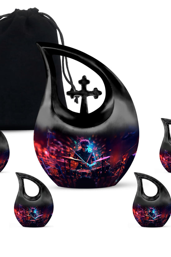 Drums Urns For Ashes - Mini Urns For Human Ashes Keepsake