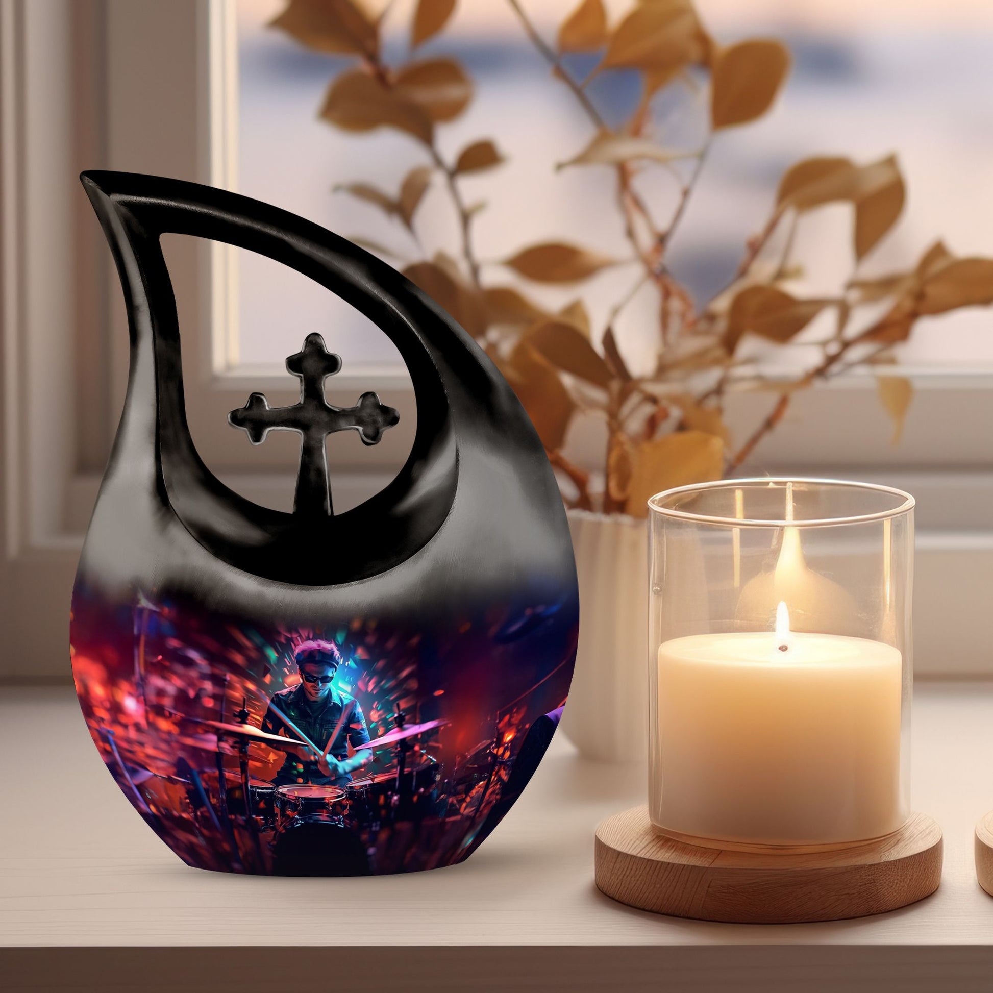 Drums Urns For Ashes - Mini Urns For Human Ashes Keepsake
