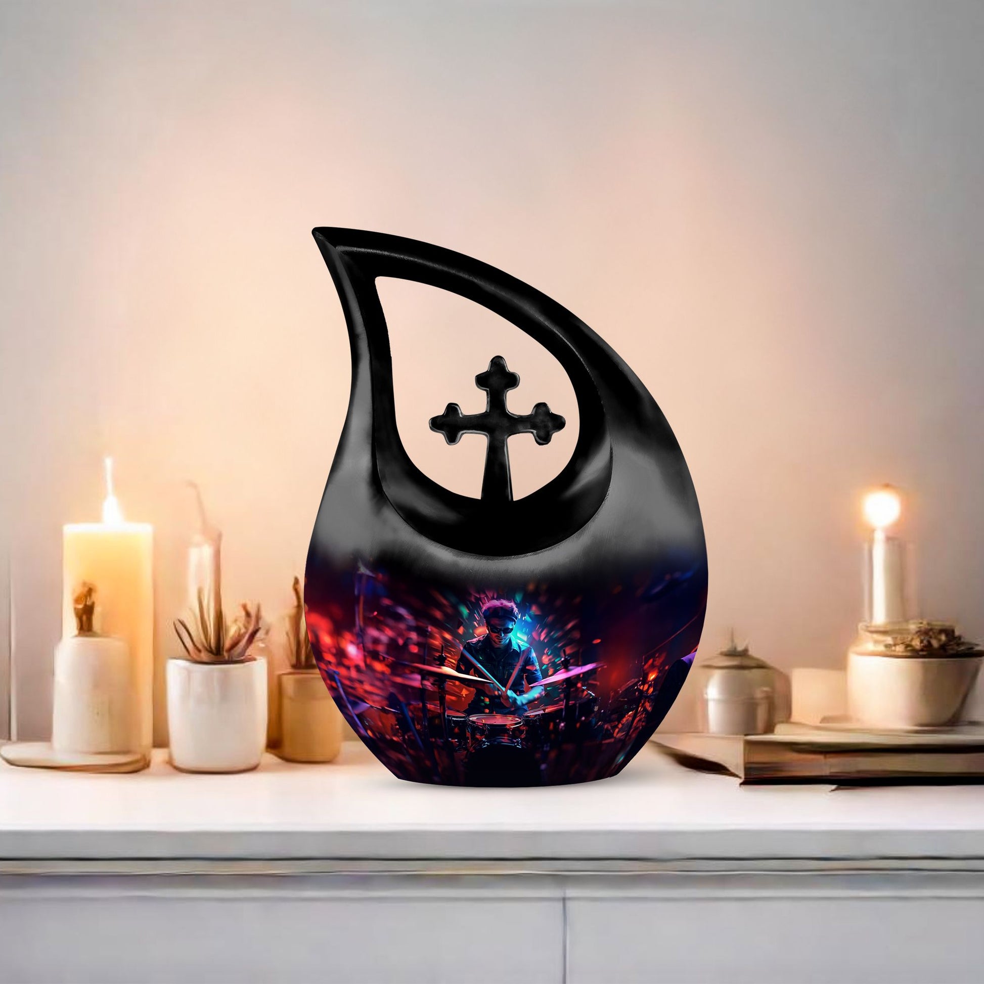 Drums Urns For Ashes - Mini Urns For Human Ashes Keepsake
