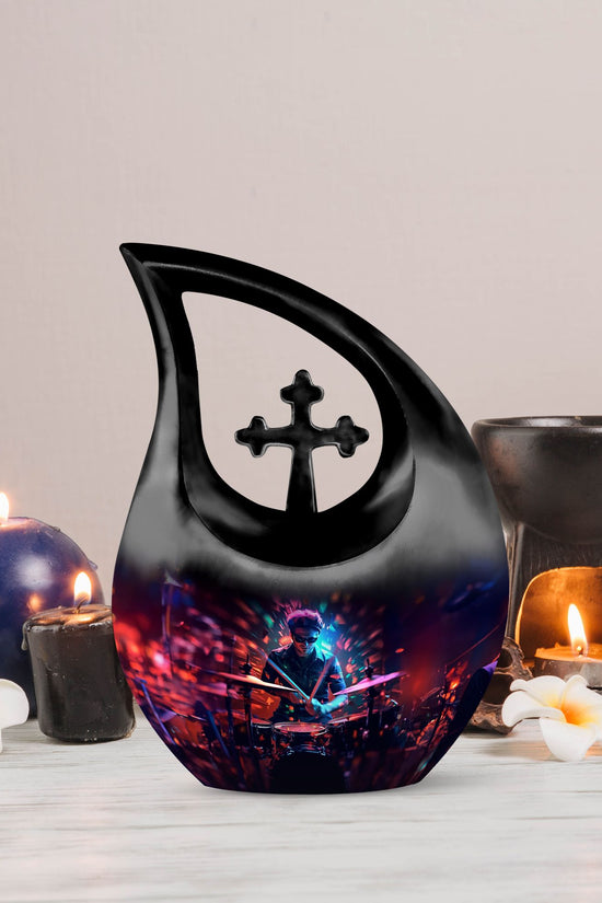 Drums Urns For Ashes - Mini Urns For Human Ashes Keepsake