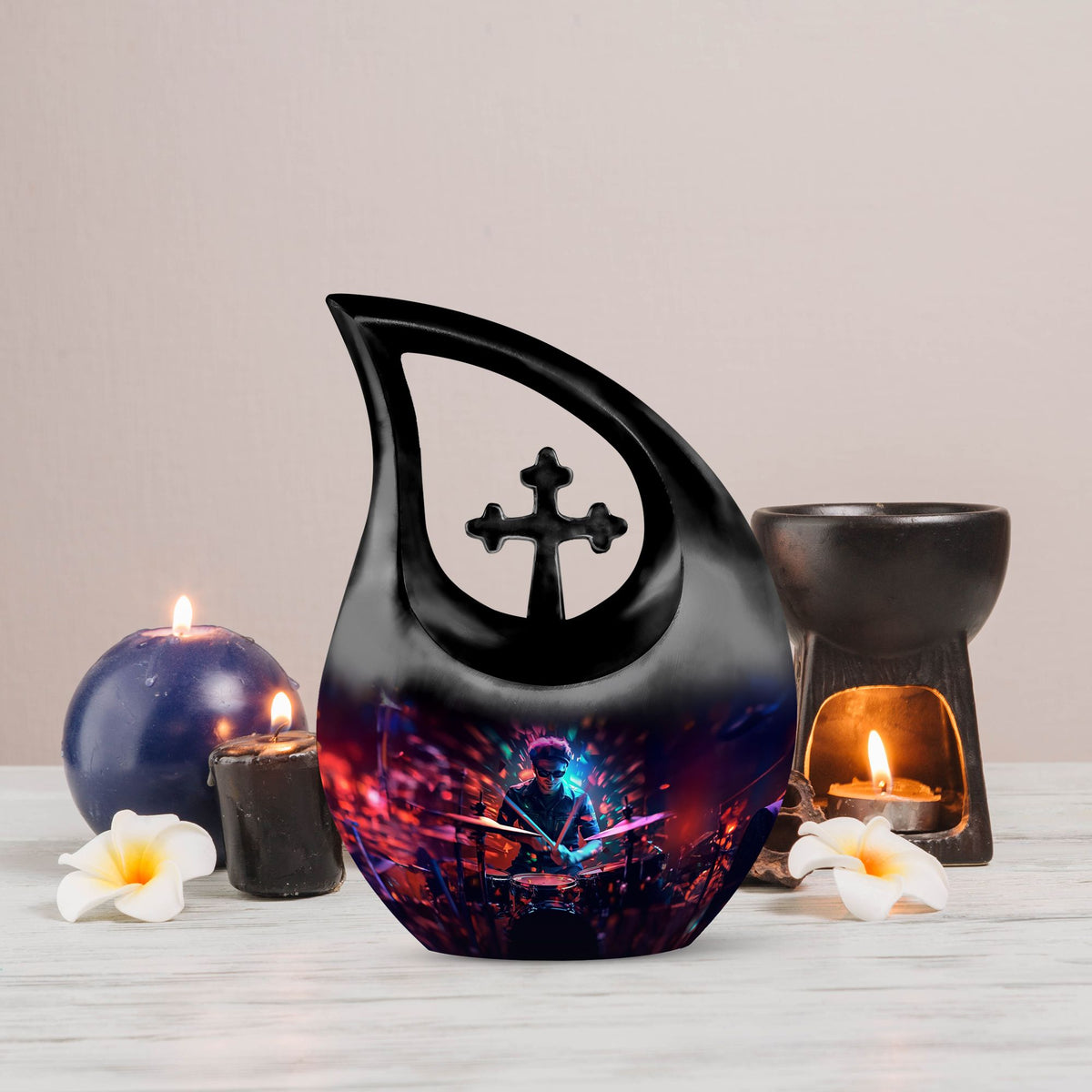 Drums Urns For Ashes - Mini Urns For Human Ashes Keepsake