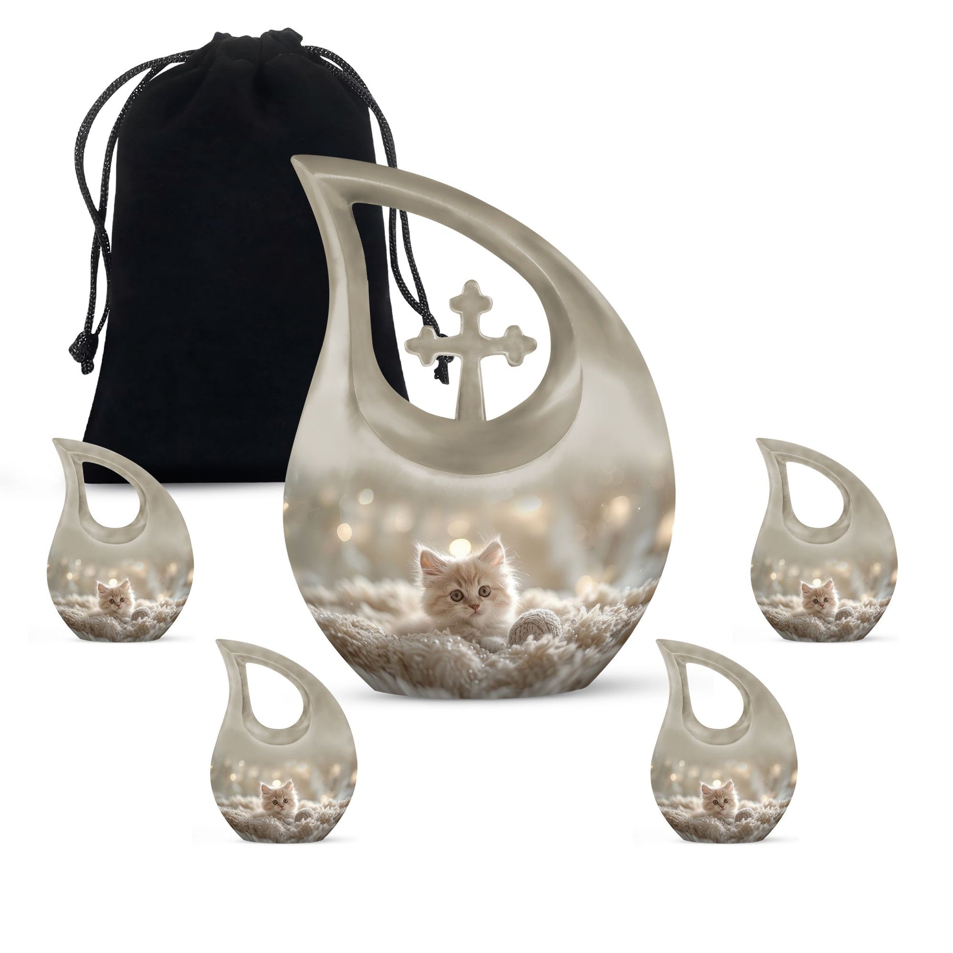 Cat Urns For Ashes - Keepsake Mini Urns