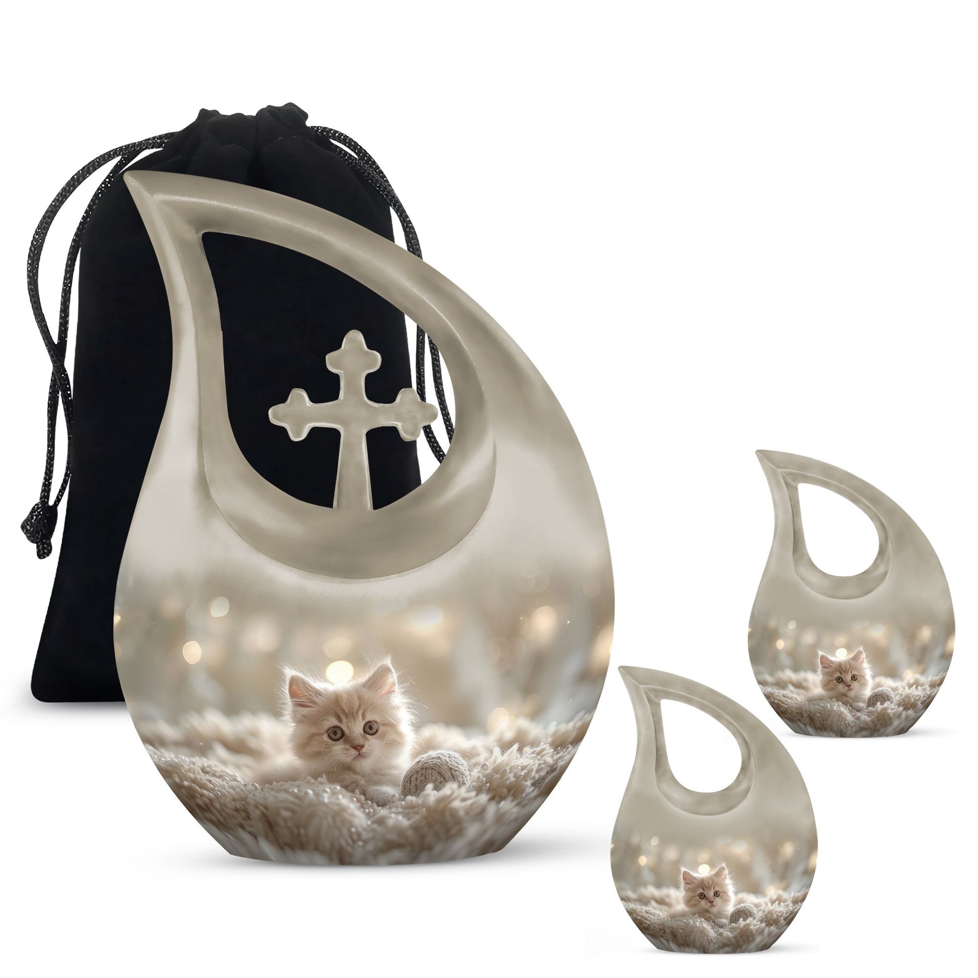 Cat Urns For Ashes - Keepsake Mini Urns