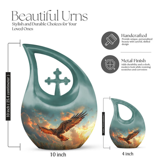 Eagle Urns For Ashes - Mini Urn Set For Ashes