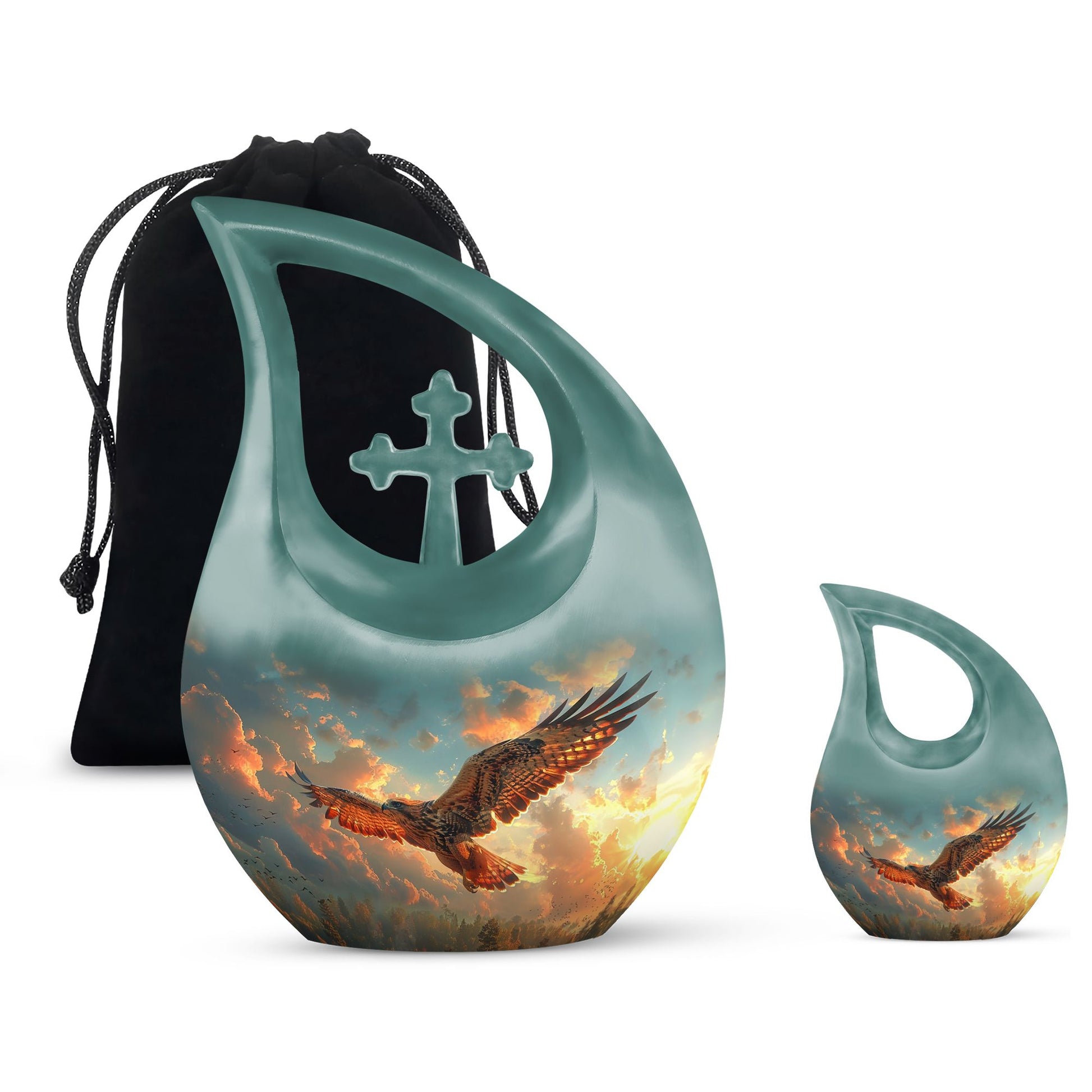 Eagle Urns For Ashes - Mini Urn Set For Ashes
