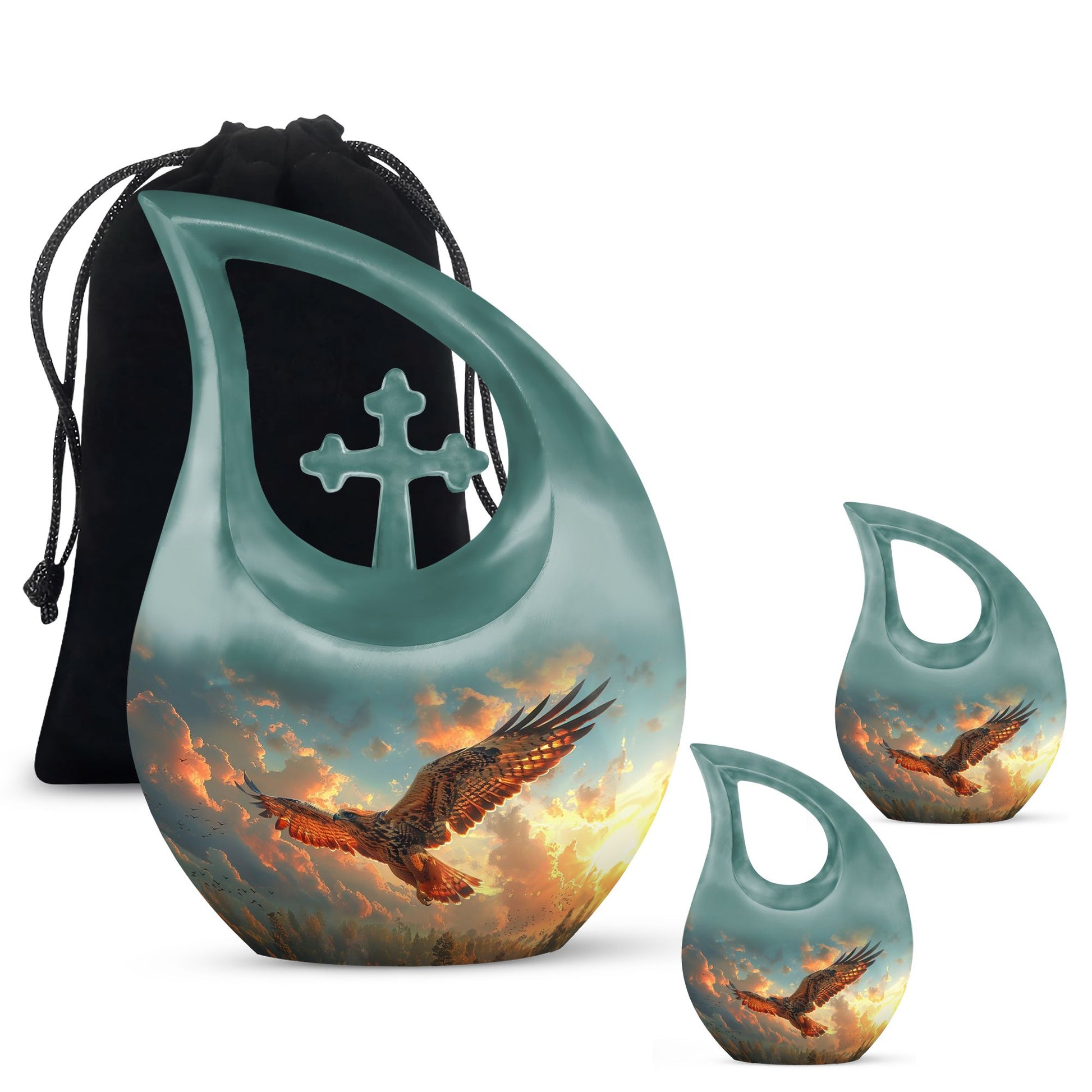 Eagle Urns For Ashes - Mini Urn Set For Ashes