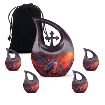 Large Urn With 4 Keepsake