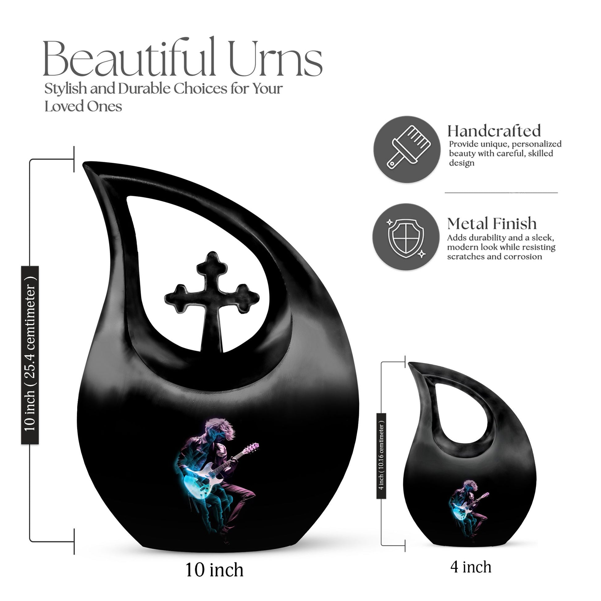 Music Urns For Ashes - Memorial Ashes Keepsake