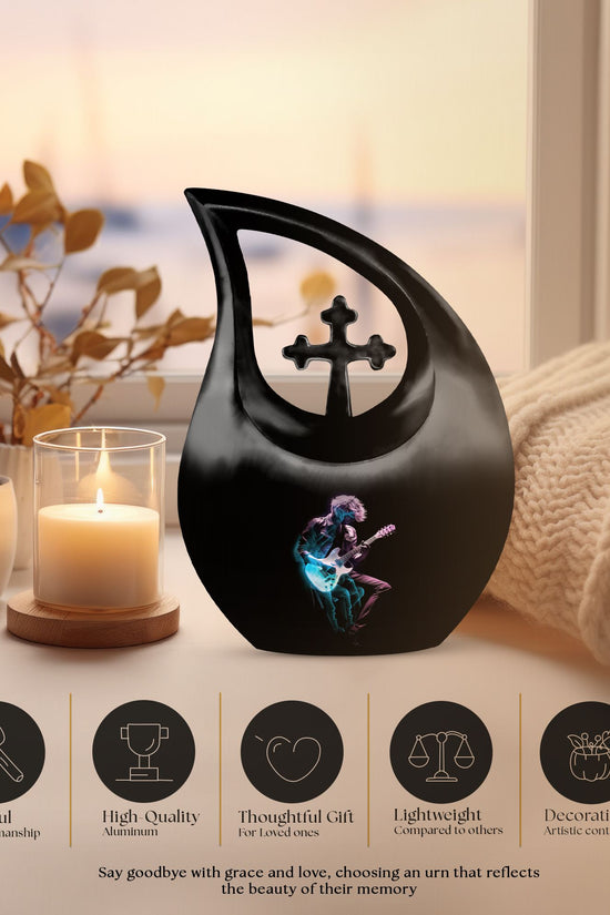 Music Urns For Ashes - Memorial Ashes Keepsake