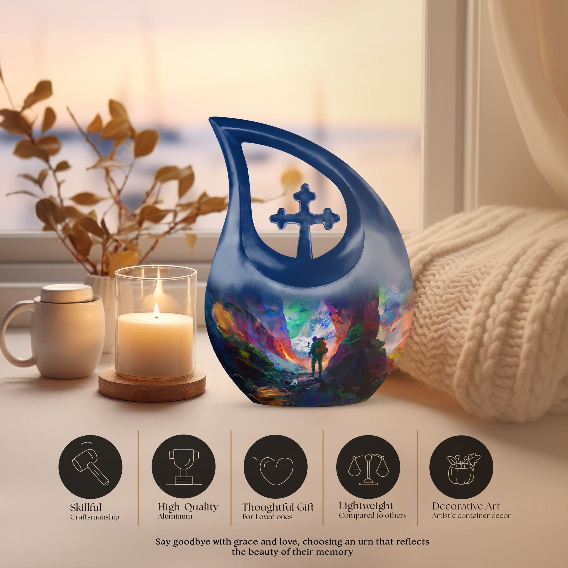 Travelling Urns For Ashes - Ashes Keepsake Urn