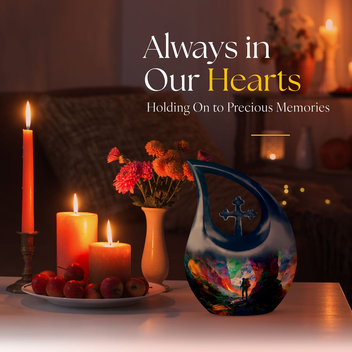 Travelling Urns For Ashes - Ashes Keepsake Urn