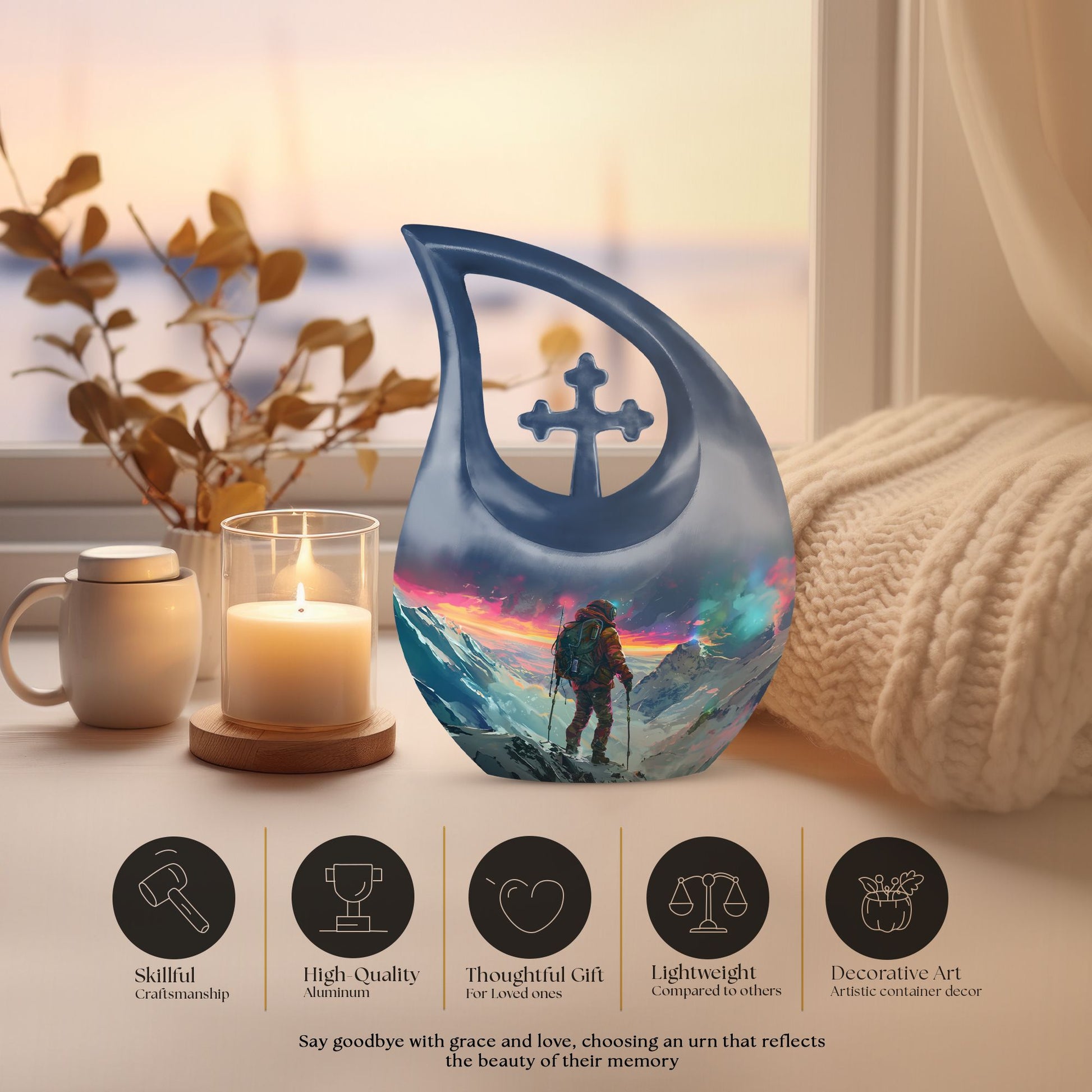 Travelling Urns For Ashes - Keepsake For Human Ashes