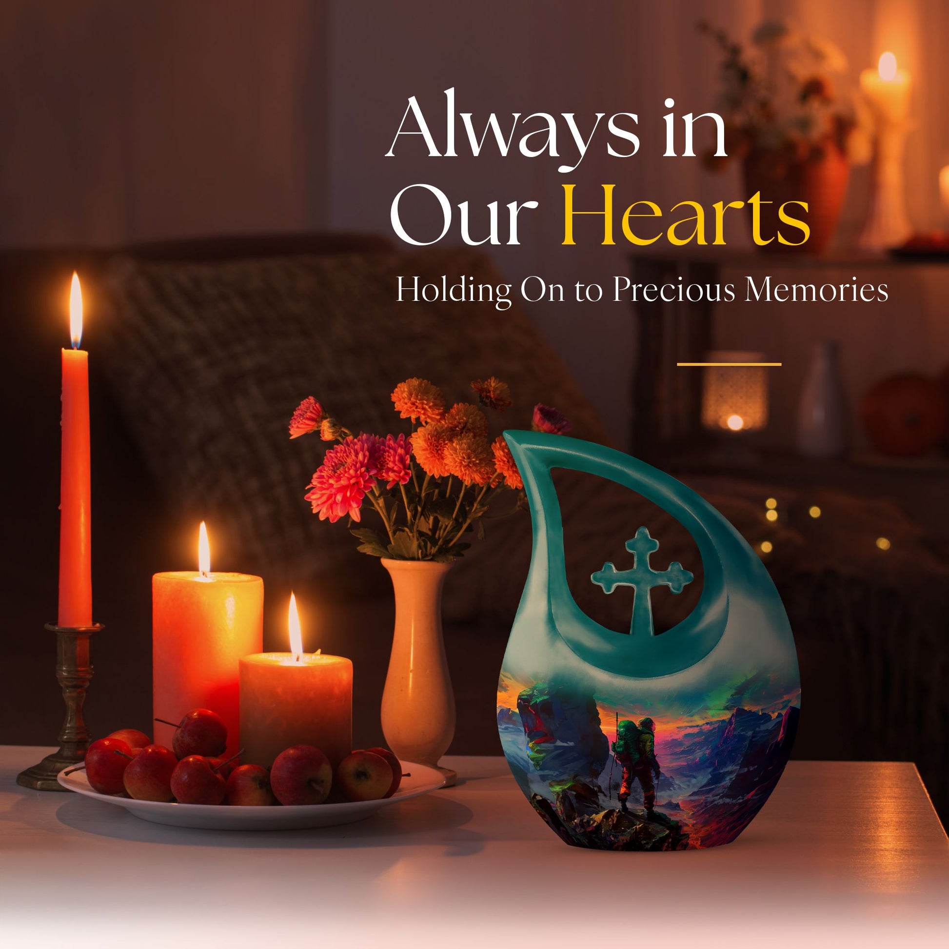 Travelling Urns For Ashes - Memorial Keepsake