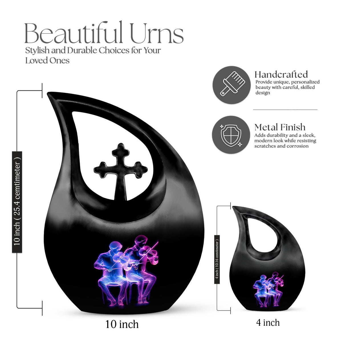 Music Urns For Ashes - Urn Keepsake Human Ashes
