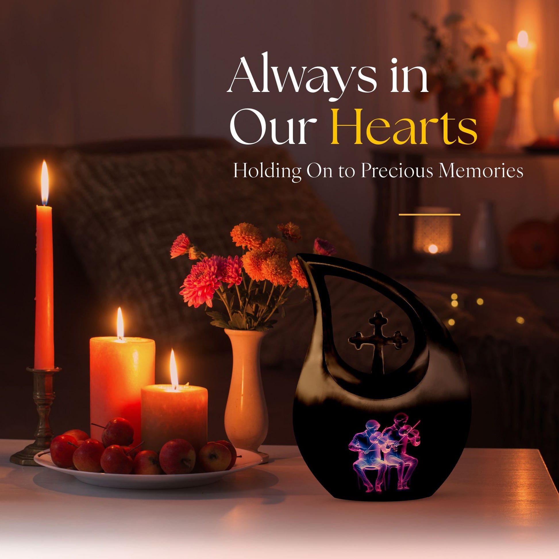 Music Urns For Ashes - Urn Keepsake Human Ashes