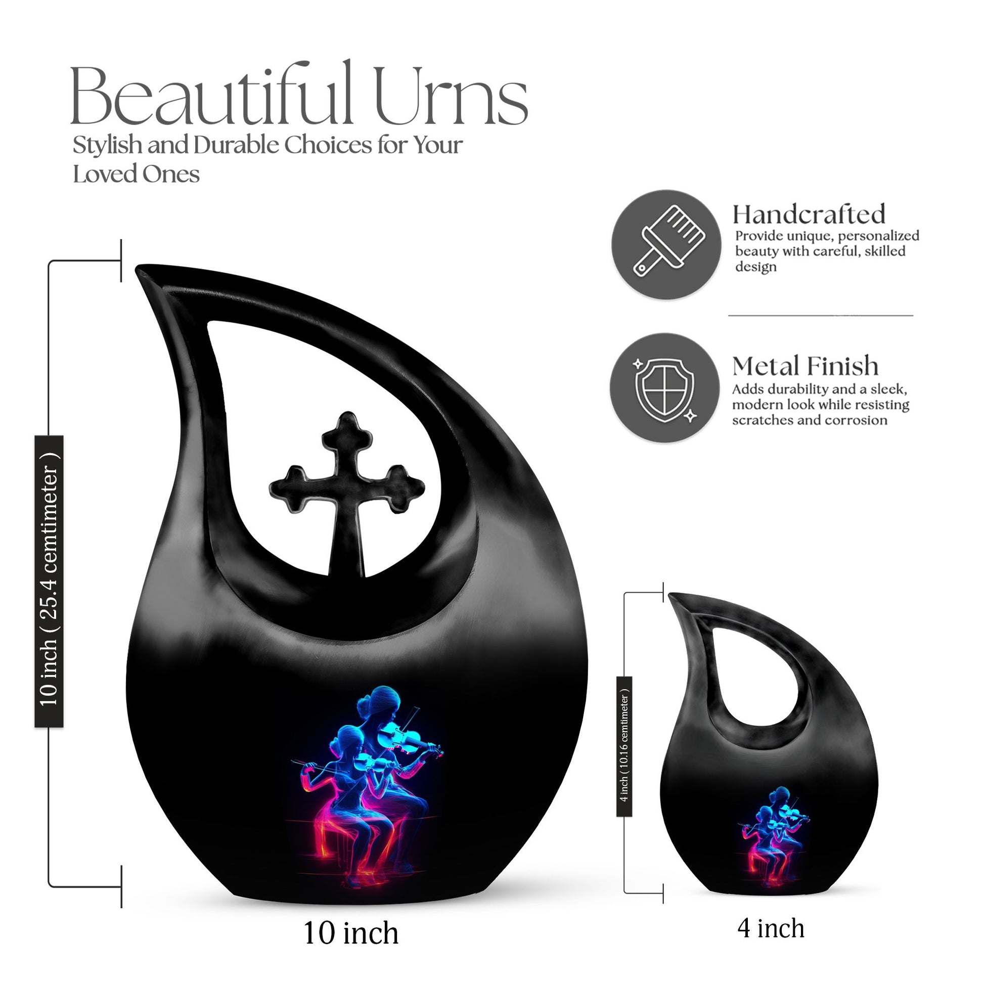 Music Urns For Ashes - Urn For Human Ashes Keepsake