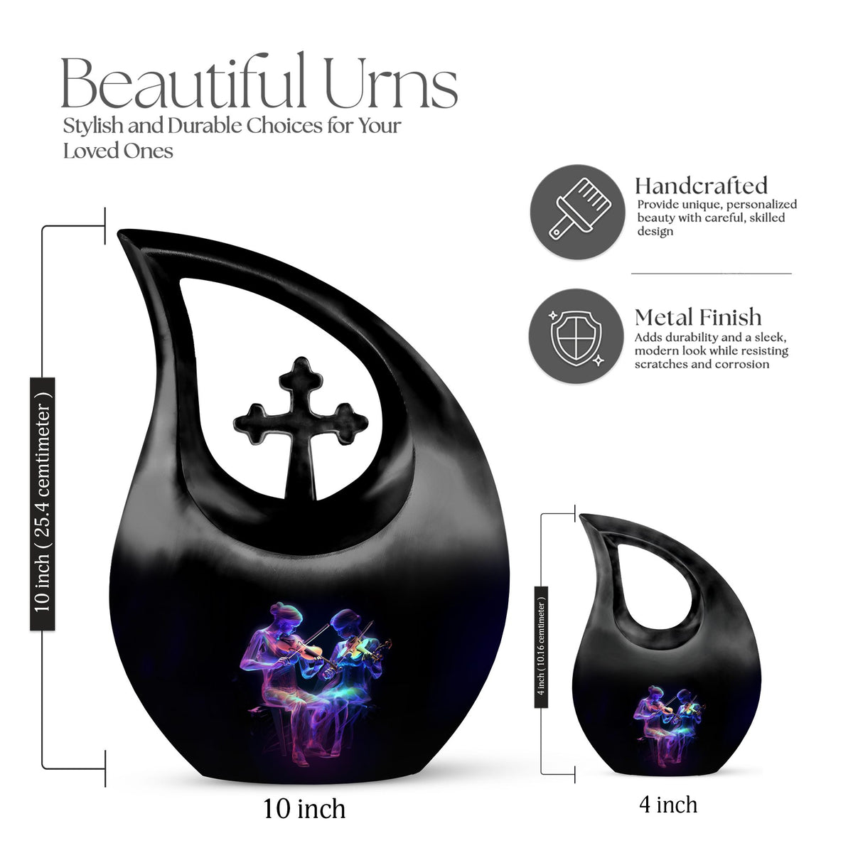 Music Urns For Ashes - Urn Keepsake For Human Ashes