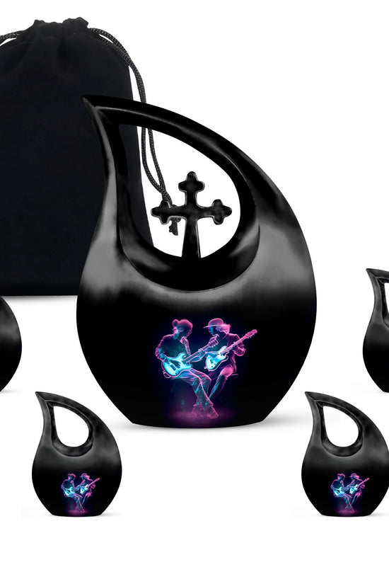 Music Urns For Ashes - Urn With Keepsake Combo