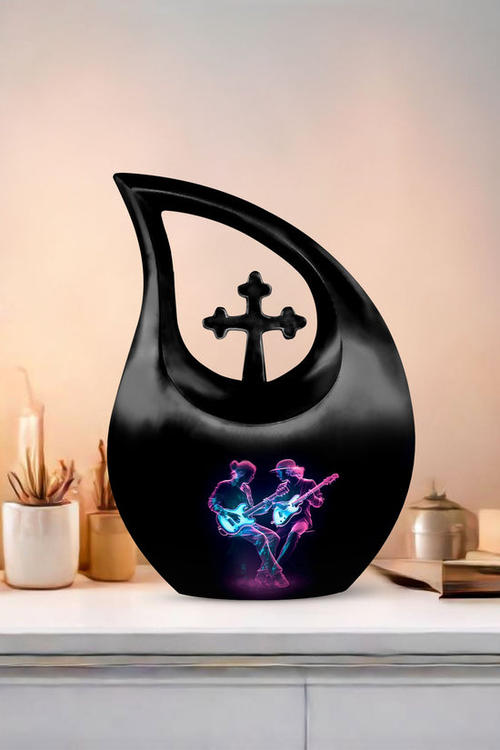 Music Urns For Ashes - Urn With Keepsake Combo