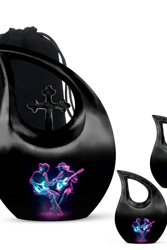 Music Urns For Ashes - Urn With Keepsake Combo