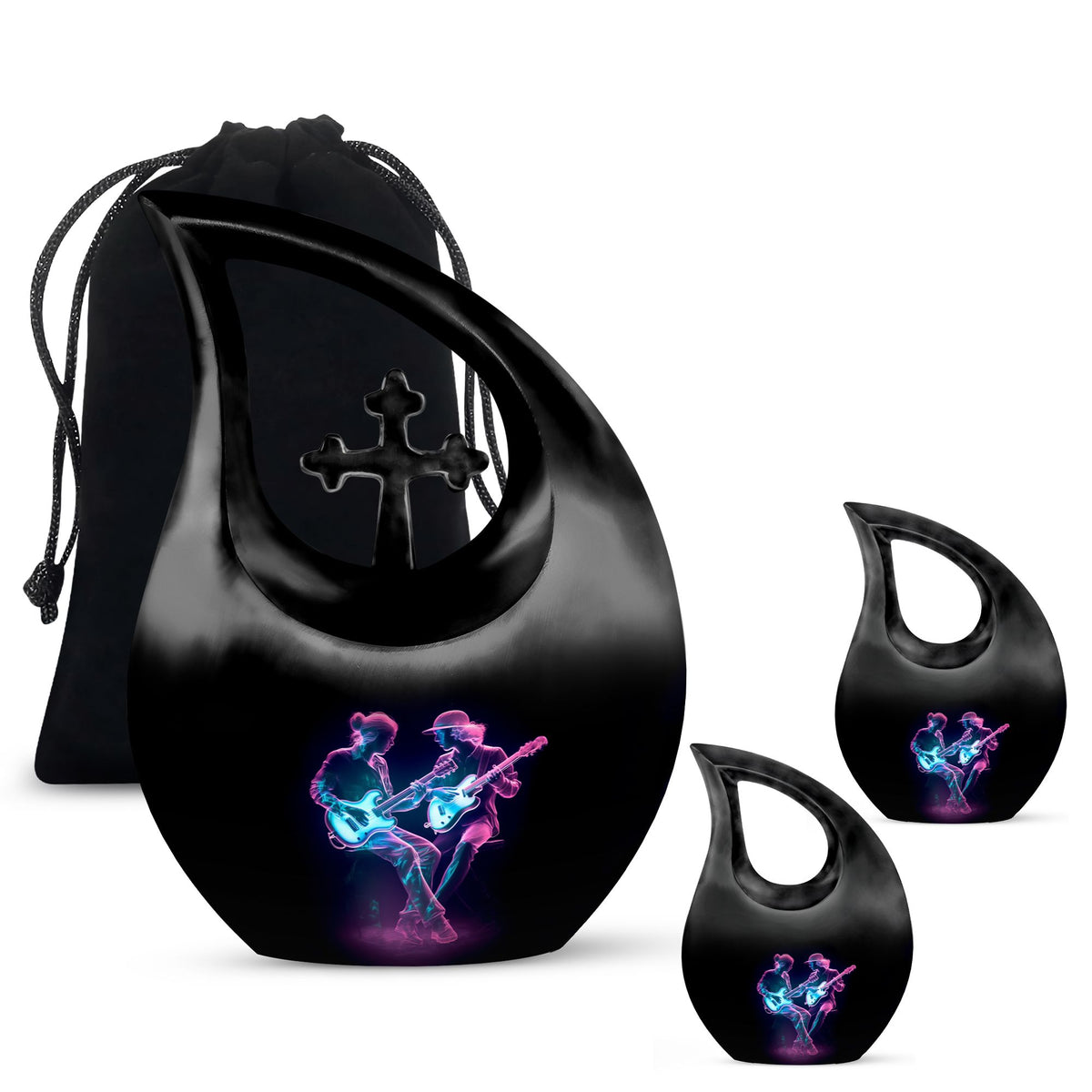 Music Urns For Ashes - Urn With Keepsake Combo