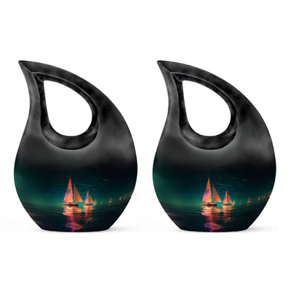 Boat Urns For Ashes - Human Ash Keepsake