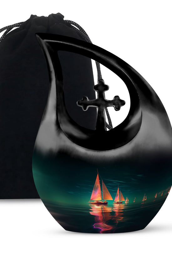 Boat Urns For Ashes - Human Ash Keepsake