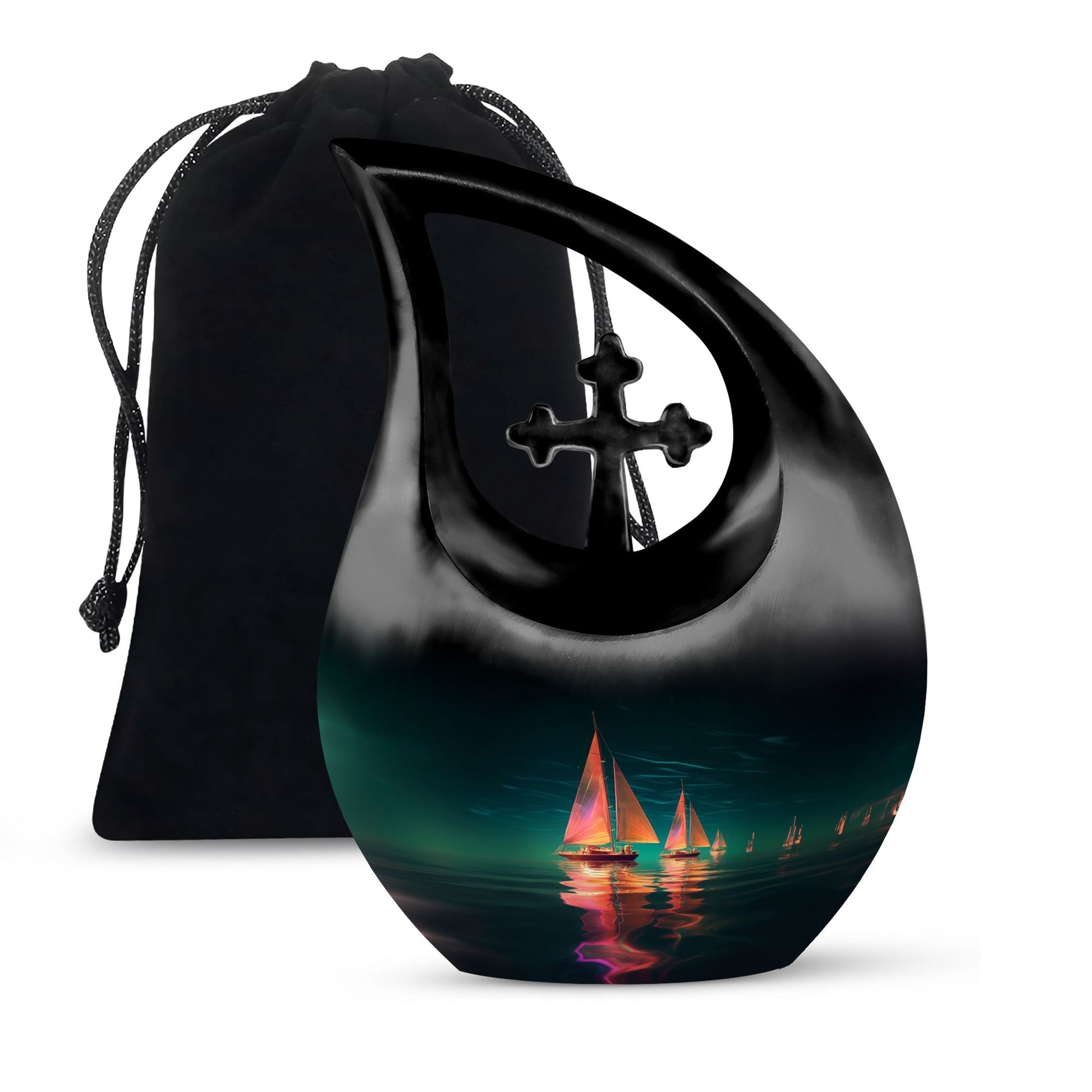 Boat Urns For Ashes - Human Ash Keepsake