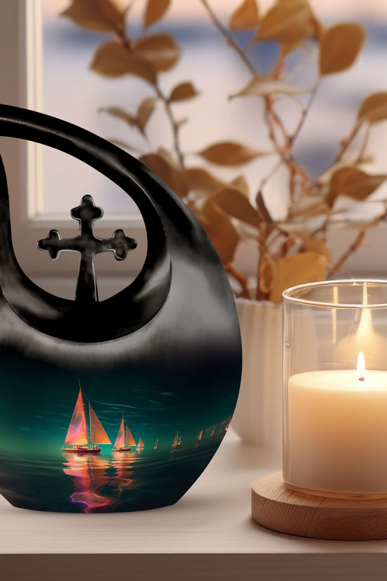 Boat Urns For Ashes - Human Ash Keepsake