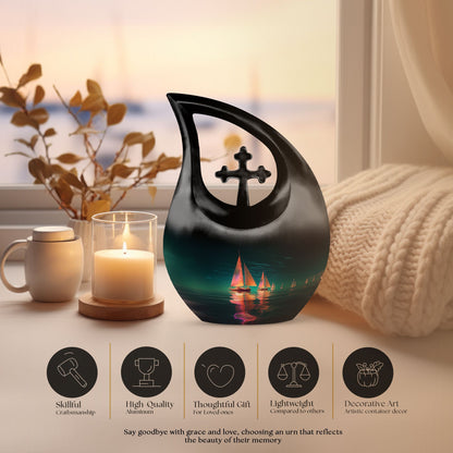 Boat Urns For Ashes - Human Ash Keepsake