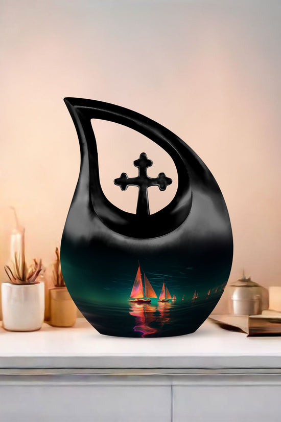 Boat Urns For Ashes - Human Ash Keepsake