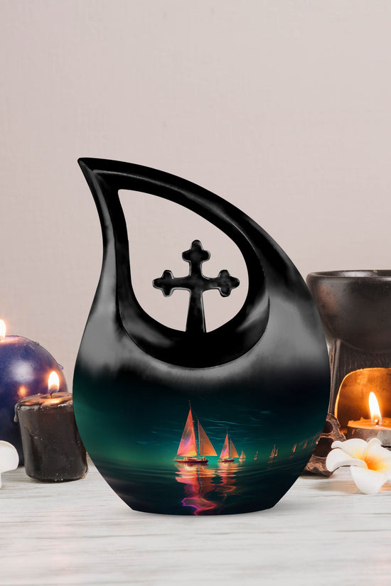 Boat Urns For Ashes - Human Ash Keepsake
