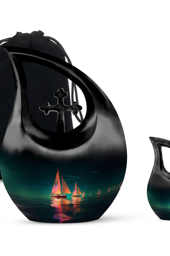 Boat Urns For Ashes - Human Ash Keepsake