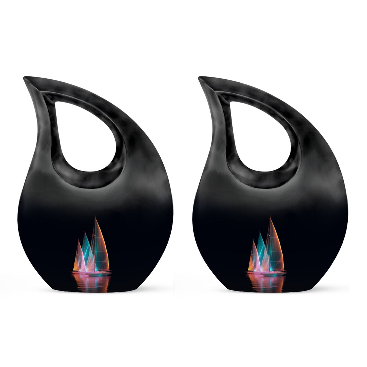 Boat Urns For Ashes - Keepsake Urn Set