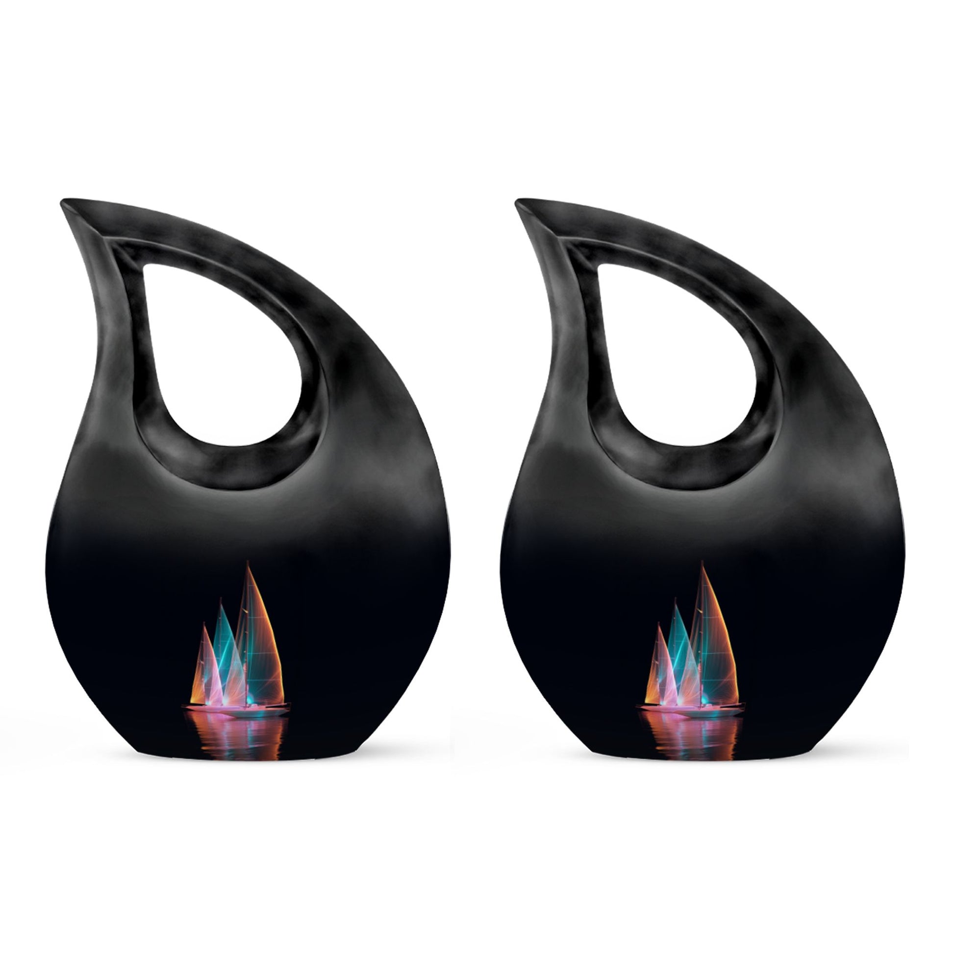 Boat Urns For Ashes - Keepsake Urn Set