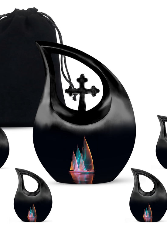 Boat Urns For Ashes - Keepsake Urn Set